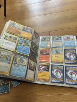 Pokemon Cards Bulk Lot 400+ Loose Plus Folder TCG Trading Card Game - Image 5