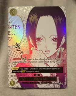 One Piece TCG OP14-118 You’ll Frighten Me. AA Alt Art Card Game CCG ENGLISH - Image 1