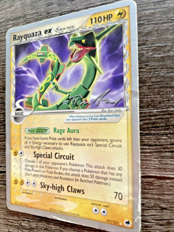 Rayquaza EX Delta Species 97/101 2007 Championships Pokemon Card - Tom Roos - MP - Image 4