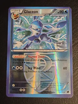 Glaceon - 23/116 - Pokemon Plasma Freeze Black & White Reverse Holo Card VLP - Image 2
