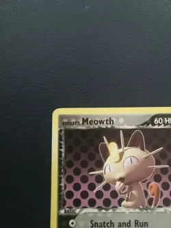 Pokemon Card Rocket's Meowth 46/109 EX Team Rocket Returns Uncommon - Image 2