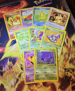 Team Rocket (Lot of 9) Non-Holo Pokemon Cards No Duplicates LP 🔥🔥 - Image 1