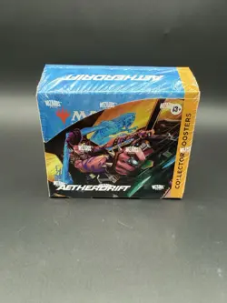Magic: The Gathering MTG TCG: Aetherdrift Collector Booster Box - 12 Packs - Image 1