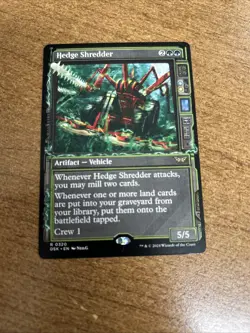 Hedge Shredder (Showcase) Duskmourn: House of Horror Regular NM-M Unplayed - Image 1