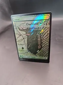 Forest (0721) (Surge Foil) #721 (NM) Lord of the Rings LTR Magic MTG - Image 2