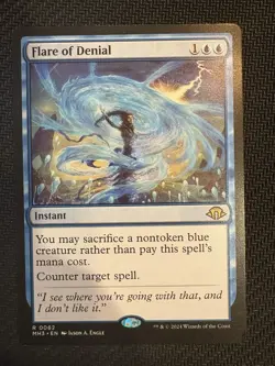 MTG Flare of Denial MH3 Modern Horizons 3 Regular Rare NM - Image 3