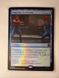 MTG Impostor Syndrome Foil Marvel's Spider-Man Magic 34 - Image 1