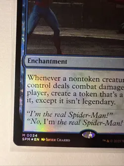 MTG Impostor Syndrome Foil Marvel's Spider-Man Magic 34 - Image 2