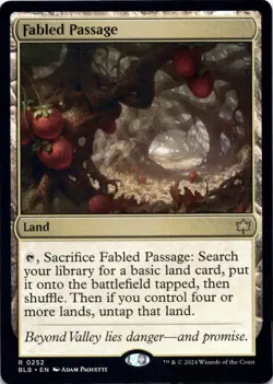 Fabled Passage Bloomburrow - Magic MTG NM - Image 1
