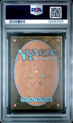 2023 MTG THE LORD OF THE RINGS: TALES OF MIDDLE-EARTH SURGE FOIL ISLAND PSA 8 - Image 2