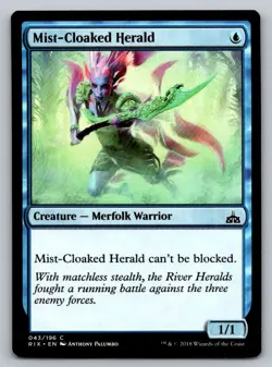 Mist-Cloaked Herald Rivals of Ixalan Regular - Image 1