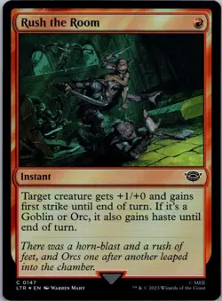 MTG Rush the Room C 0147 The Lord of the Rings Foil NM - Image 1
