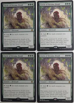 Circle of Dreams Druid x1 Adventures in the Forgotten Realms MTG LP/NM - Image 3