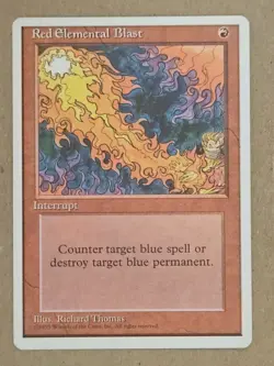 Red Elemental Blast - 4th Edition - Near Mint | MTG - Image 1