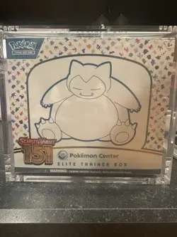 Pokemon TCG Pokemon 151 Pokemon Center Exclusive Elite Trainer Box ETB Sealed - Image 1