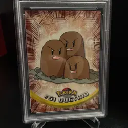 Pokemon Topps Pokemon TV Dugtrio (UK) PSA 10 Gem Mint - Image 2