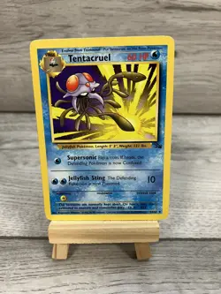 Pokemon Tentacruel 44/62 Fossil Regular Unlimited Uncommon - Image 1