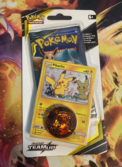 Pokemon - GALAXY SWIRL! - Sun & Moon - Sealed Team Up Blister - Pikachu - SM162 - Image 1