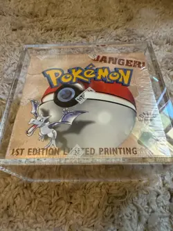 Pokemon 1st Edition Fossil NEW Factory Sealed Booster Box (photos) - Image 1