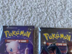 Hidden Fates Sealed Booster Packs Mew & Charizard Art - Pokemon Sun & Moon x2 - Image 3