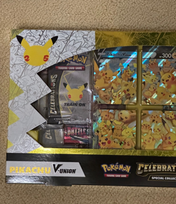 Pokemon TCG: Celebrations Special Collection Box [ Pikachu V-Union ] 820650809156 - Image 2