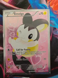 Pokemon TCG Legendary Treasures Emolga RC23/RC25 Full Art NM - Image 1