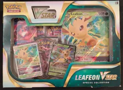 Pokemon TCG Leafeon VSTAR Special Collection Box - Sealed - Image 1