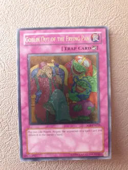 YUGIOH GOBLIN OUT OF THE FRYING PAN ULTIMATE RARE SOI-EN059 1ST ED NM - Image 1