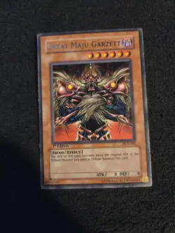 Yugioh - Great Maju Garzett DCR-063 Unlimited Edition Rare - Image 1