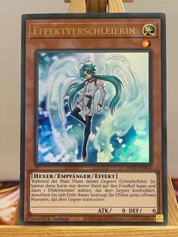 Effektverschleierin RA01-DE003 Ultra Rare Deutsch NM YUGIOH - Image 1