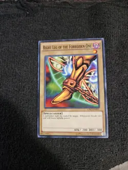 1X Right Leg of the Forbidden One - LDK2-ENY07 - Common Unlimited - Yugi - Image 1