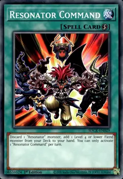Resonator Command - 1st Edition SDCK-EN029 - NM - YuGiOh - Image 1