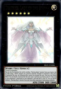 Beatrice, Lady Of The Eternal - Ultra Rare 1st Edition BROL-EN086 - NM - YuGiOh - Image 1