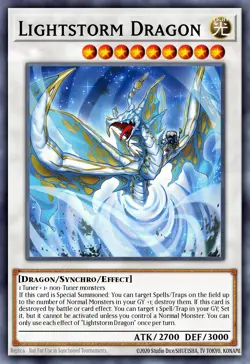 Yugioh SUDA-EN043 - Lightstorm Dragon - Common - Image 1