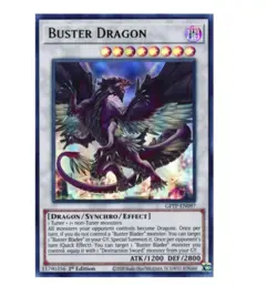 Buster Dragon - GFTP-EN097 - Ultra Rare 1st Edition Yugioh - Image 1