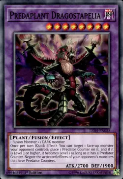 Predaplant Dragostapelia - 1st Edition LED5-EN053 - LP - YuGiOh - Image 1