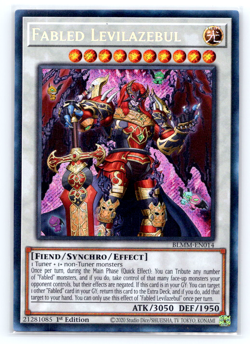 Fabled Levilazebul - BLMM-EN014 - Secret Rare - 1st Edition - Yugioh - Image 1