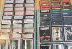 Star Wars CCG 250+ cards Leia, Obi Wan Kenobe, Han Solo, Millenium Falcon - Image 1