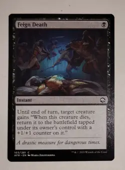 Feign Death Regular 103/281 Common Magic The Gathering Card MTG TCG 2021 - Image 1