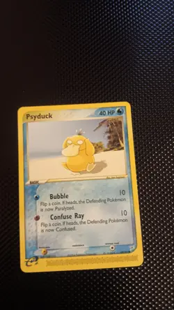 Pokemon TCG Psyduck Non-Holo Card 44/95 Team Magma vs Team Aqua - Image 2