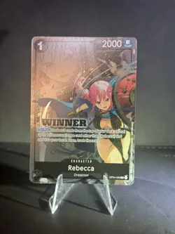 Rebecca (Winner Pack 2025 Vol. 2) OP04-092 One Piece Promotion Cards Foil - Image 1