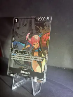 Rebecca (Winner Pack 2025 Vol. 2) OP04-092 One Piece Promotion Cards Foil - Image 2