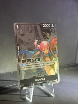 Rebecca (Winner Pack 2025 Vol. 2) OP04-092 One Piece Promotion Cards Foil - Image 3