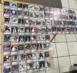 Gundam M.S. War TCG Lot of 90 Cards : Wing Team Oz Corp original opened packs - Image 1