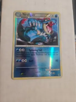 Feraligatr 25/95 LP/EX Reverse Holo -Vintage Pokemon Card- Call Of Legends (4s) - Image 2