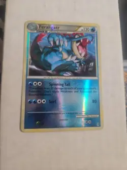 Feraligatr 25/95 LP/EX Reverse Holo -Vintage Pokemon Card- Call Of Legends (4s) - Image 3