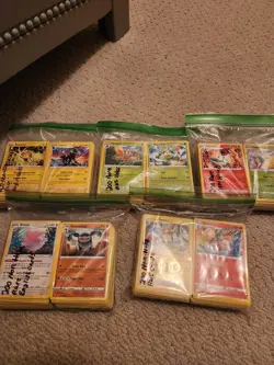 5 Bags of 200 non-holo rare Pokemon cards-1000 total cards - Image 2