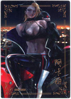 ❤AKALI - Goddess Story Anime Waifu Doujin Card - STUNNER PLAN A - SSR-002 - Image 1