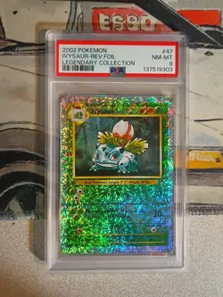 Pokemon 2002 Ivysaur Holo Legendary Collection Card 47/110 Vintage - Image 1