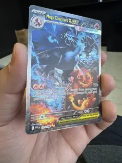 Mega Charizard ex SIR 125/094 Phantasmal Flames Pokemon TCG Card NM - Image 2